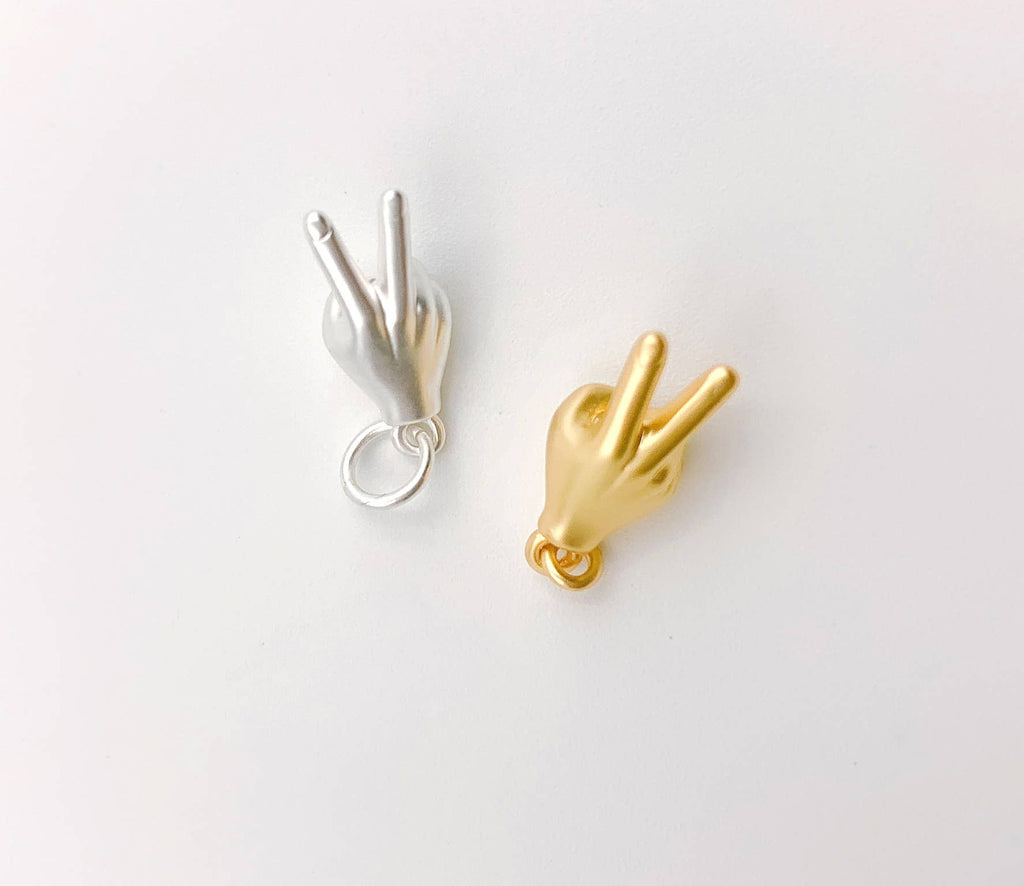 Peace znak • 18k Gold Filled