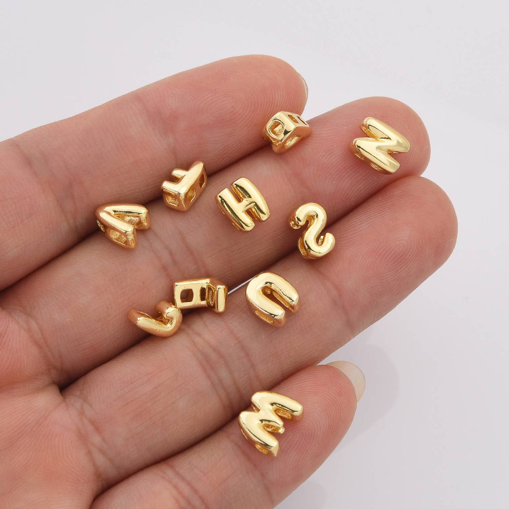 Balonaste črke • 18k Gold Filled