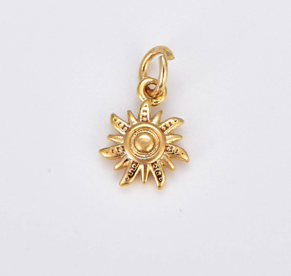 Spiralni sončni žarki • 18k Gold Filled