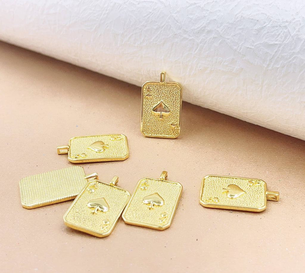 Karta as srca • 18k Gold Filled