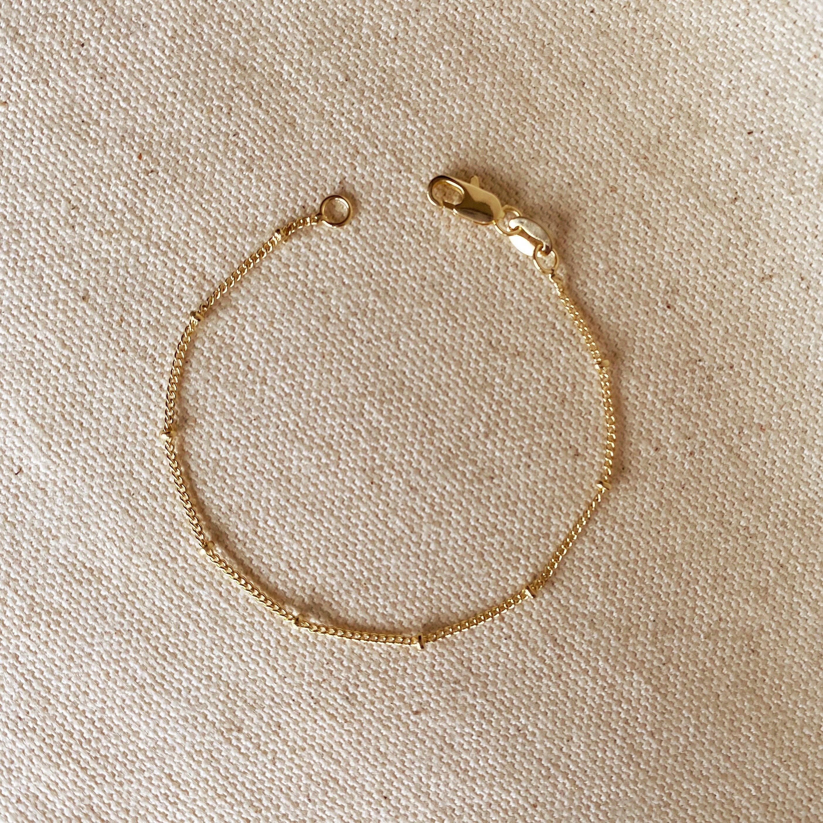 Zapestnica Satellite  • 18k Gold Filled
