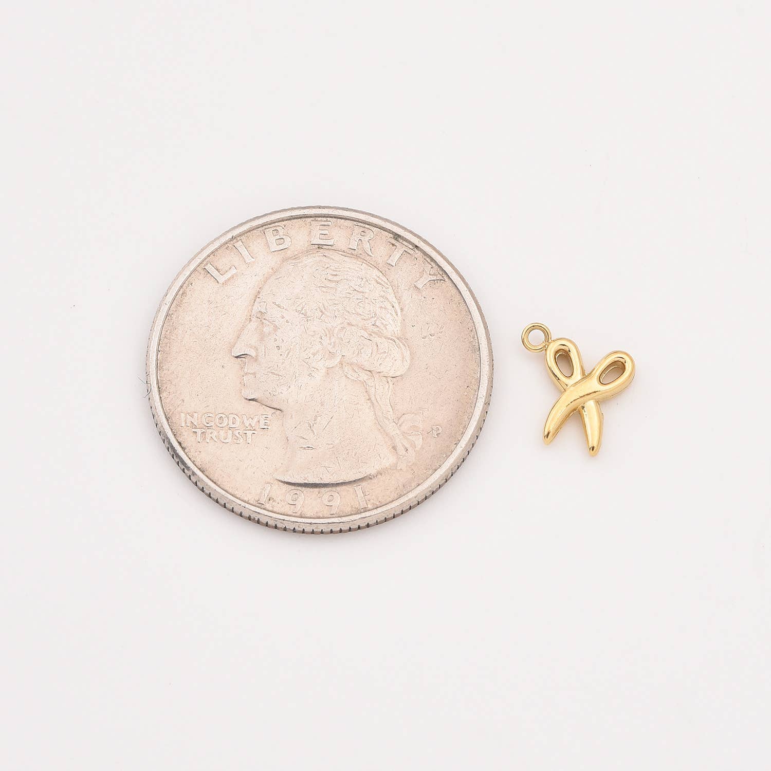 Obesek škarje • 18k Gold Filled