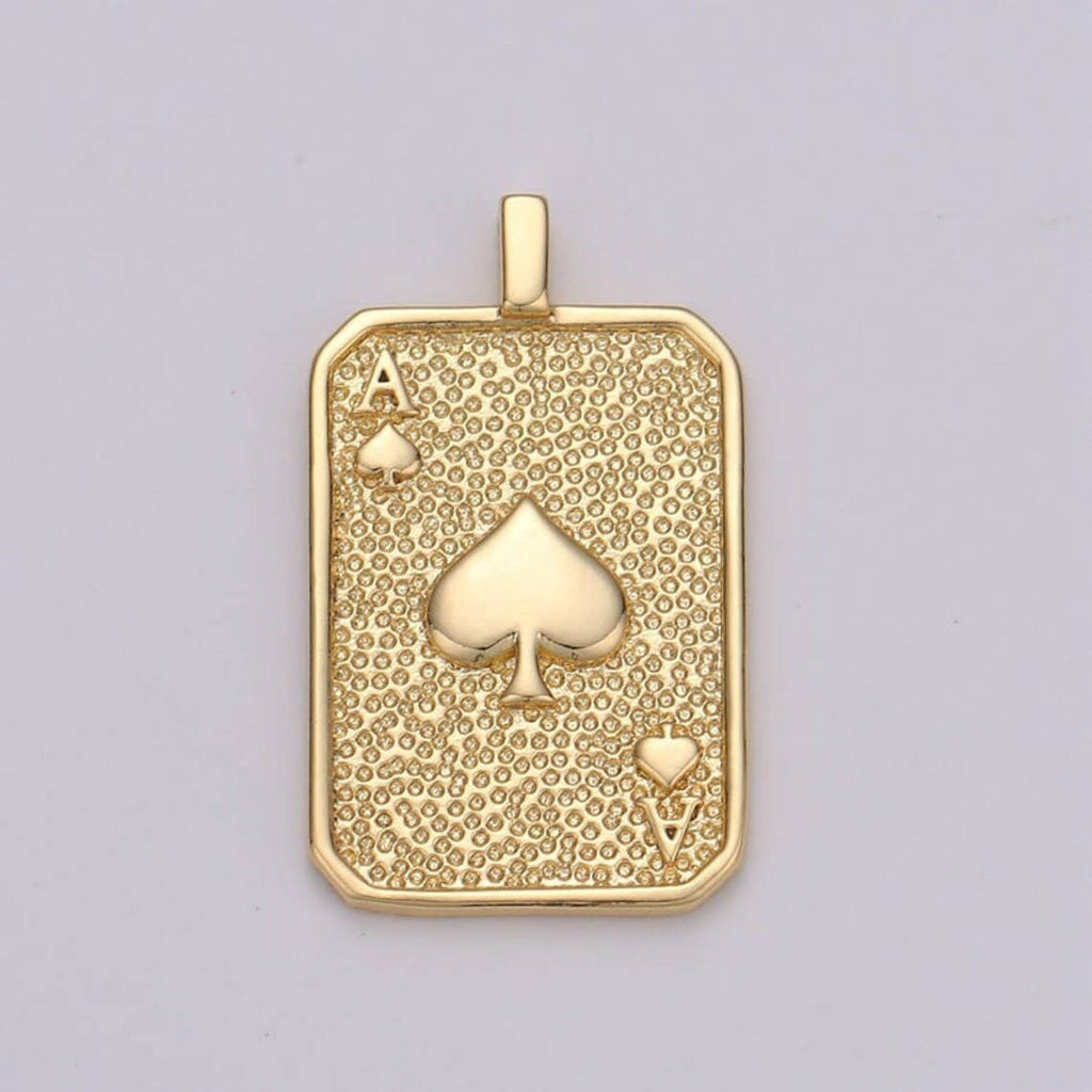 Karta as srca • 18k Gold Filled