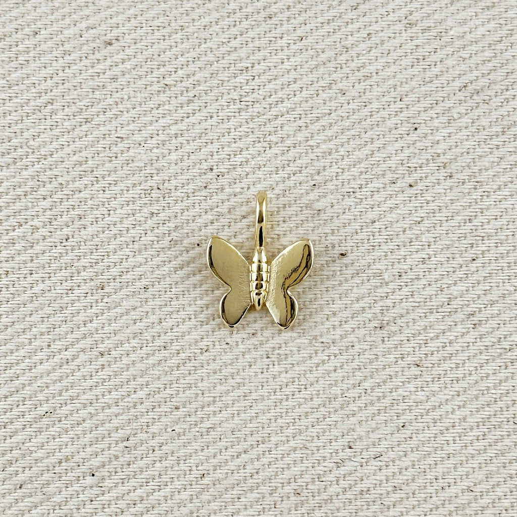 Obesek metulj • 18k Gold Filled
