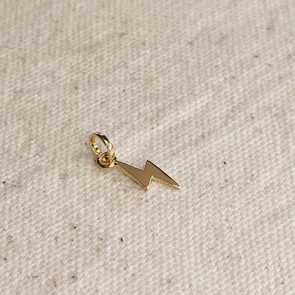 Obesek strela • 18k Gold Filled