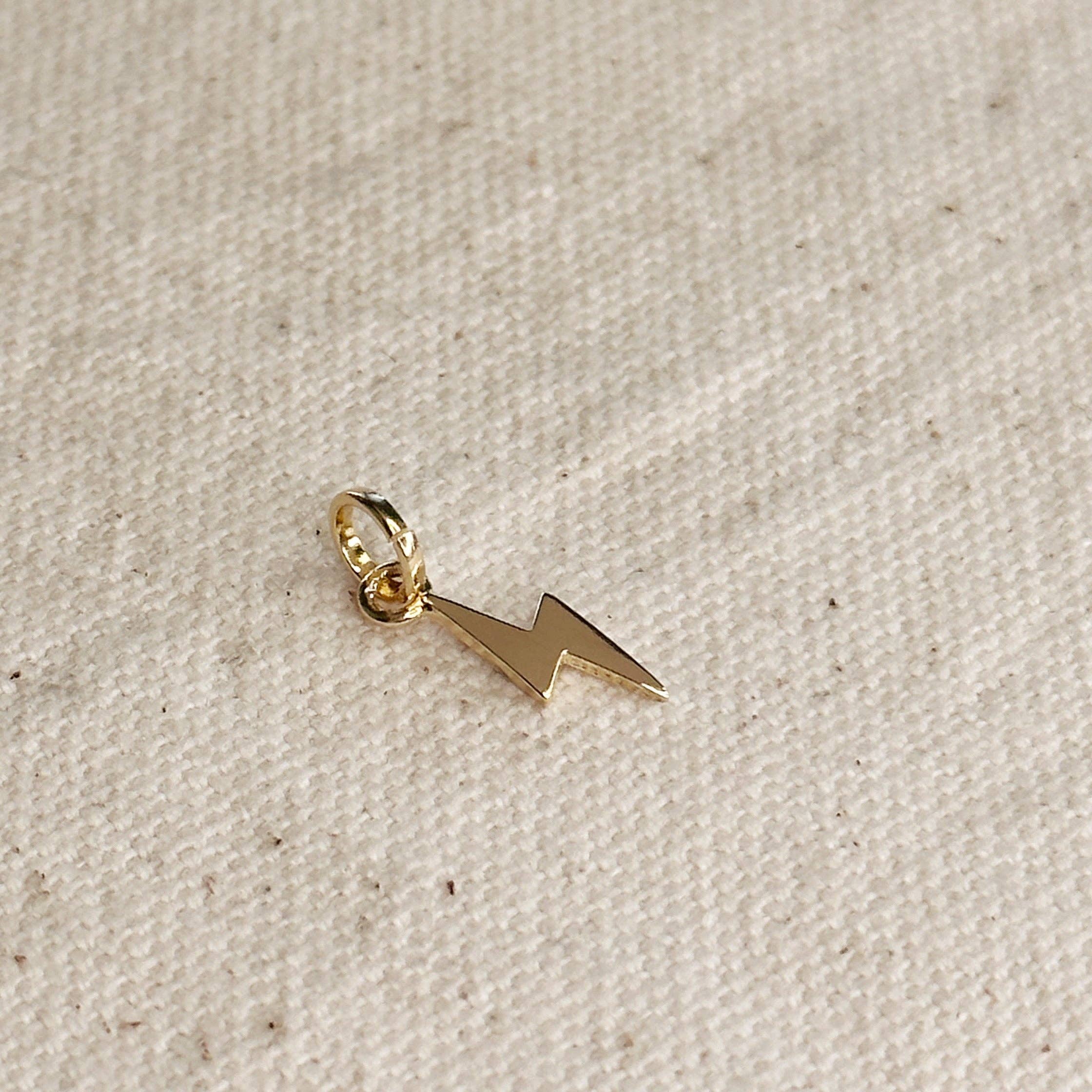 Obesek strela • 18k Gold Filled