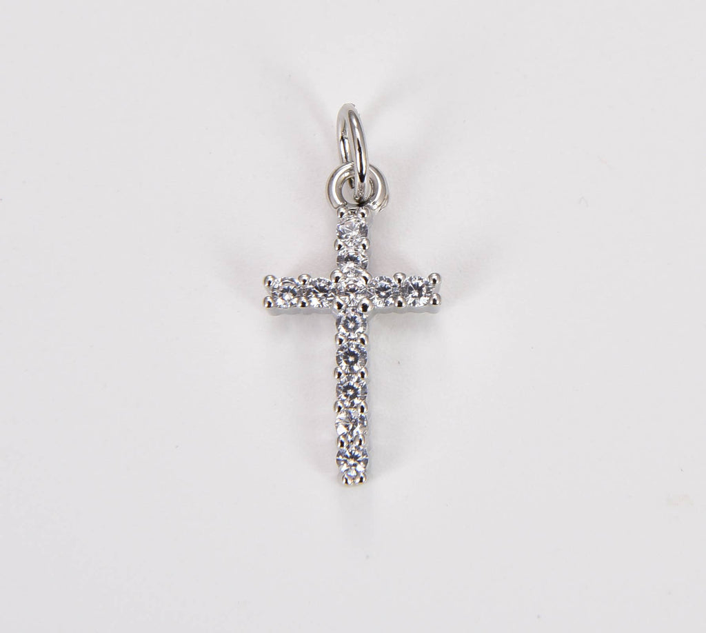 Križ s kristali • 18k Gold Filled