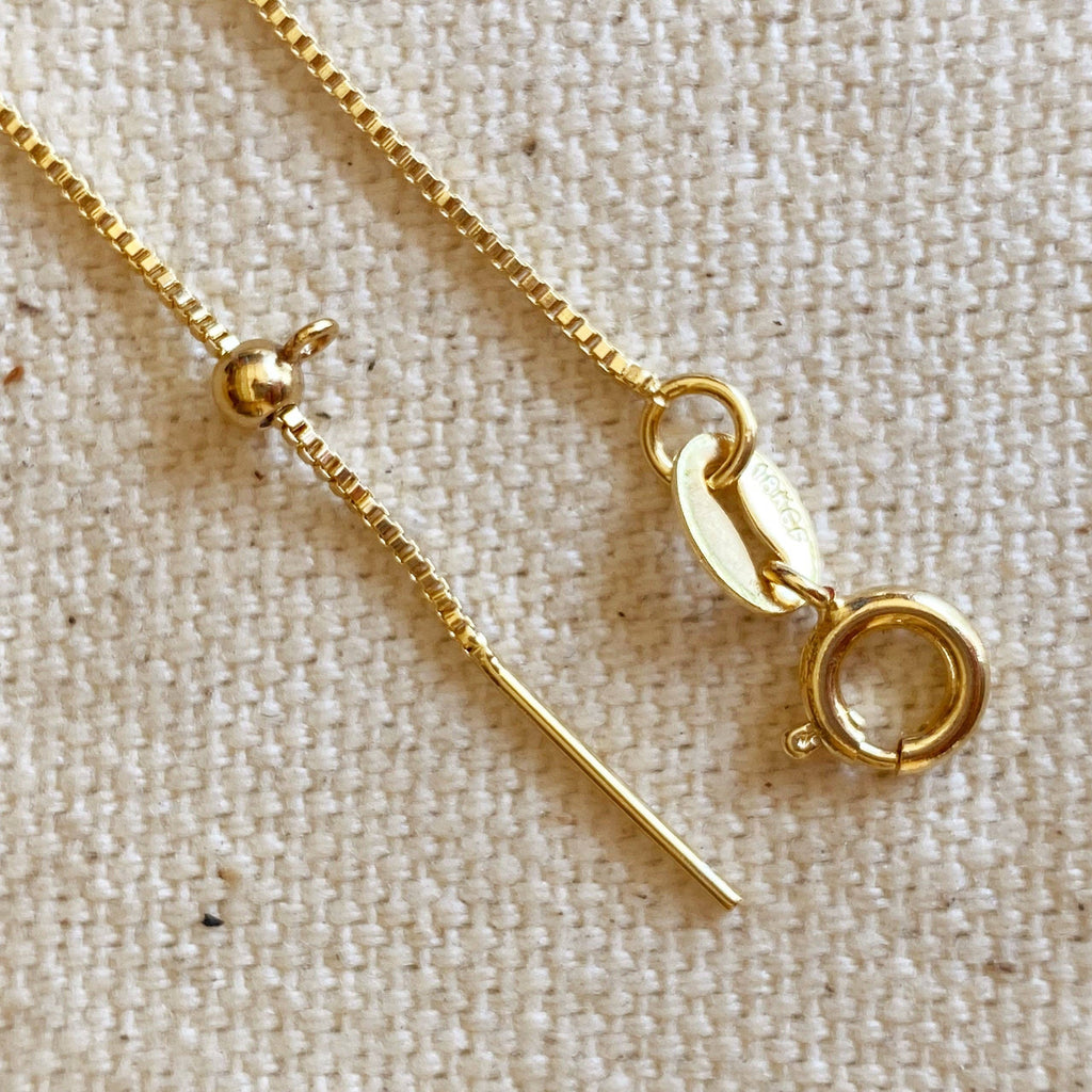 Nastavljiva verižica • 18k Gold Filled