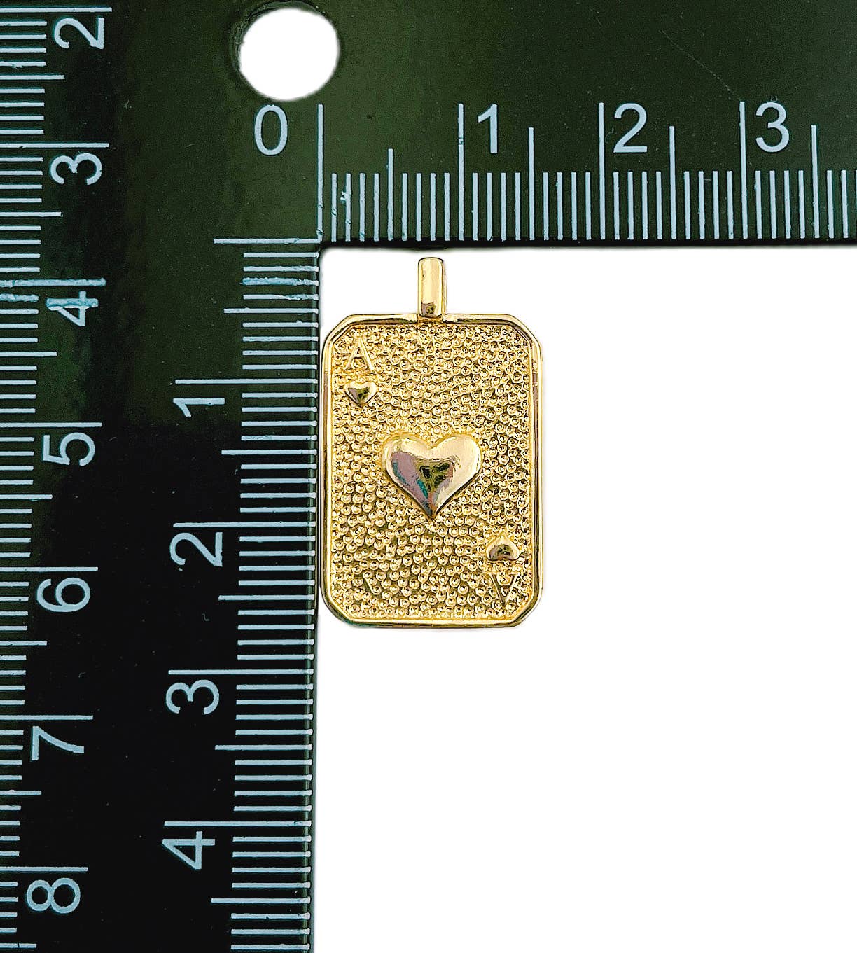 Karta as srca • 18k Gold Filled