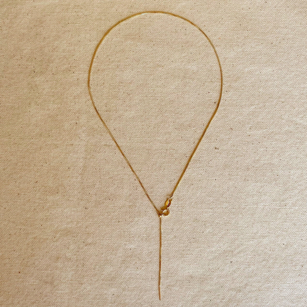 Nastavljiva verižica • 18k Gold Filled